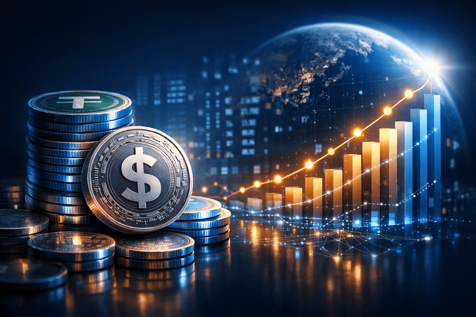 Galaxy Forecasts Stablecoins to Surpass ACH Transaction Volume by 2026
