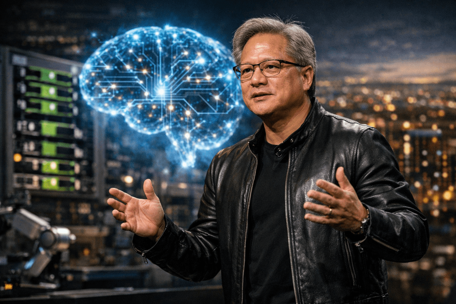 Nvidia CEO Highlights Surging Demand for Computing Power as AI Race Intensifies