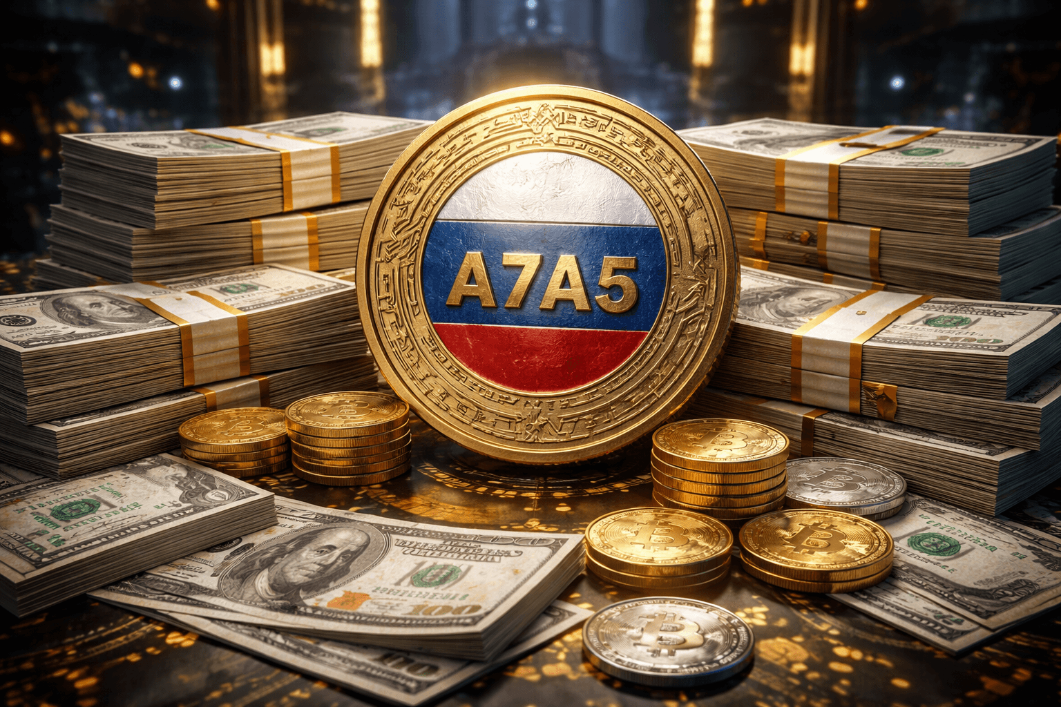 Russia-Linked A7A5 Stablecoin Moved $100B Before Sanctions Slowed Activity