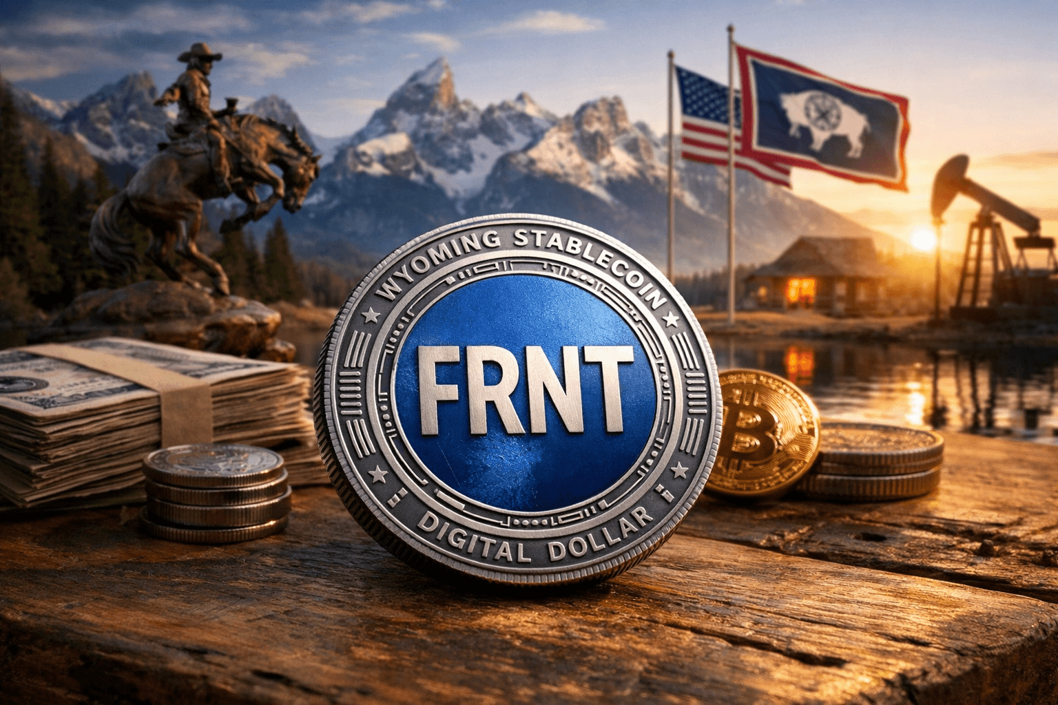 Wyoming Launches State-Backed FRNT Stablecoin for Public Use