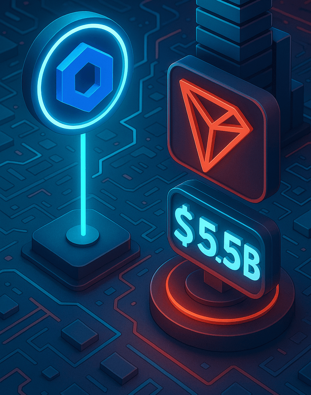 TRON DAO Partners with Chainlink to Enhance DeFi Ecosystem with $5.5B in TVL