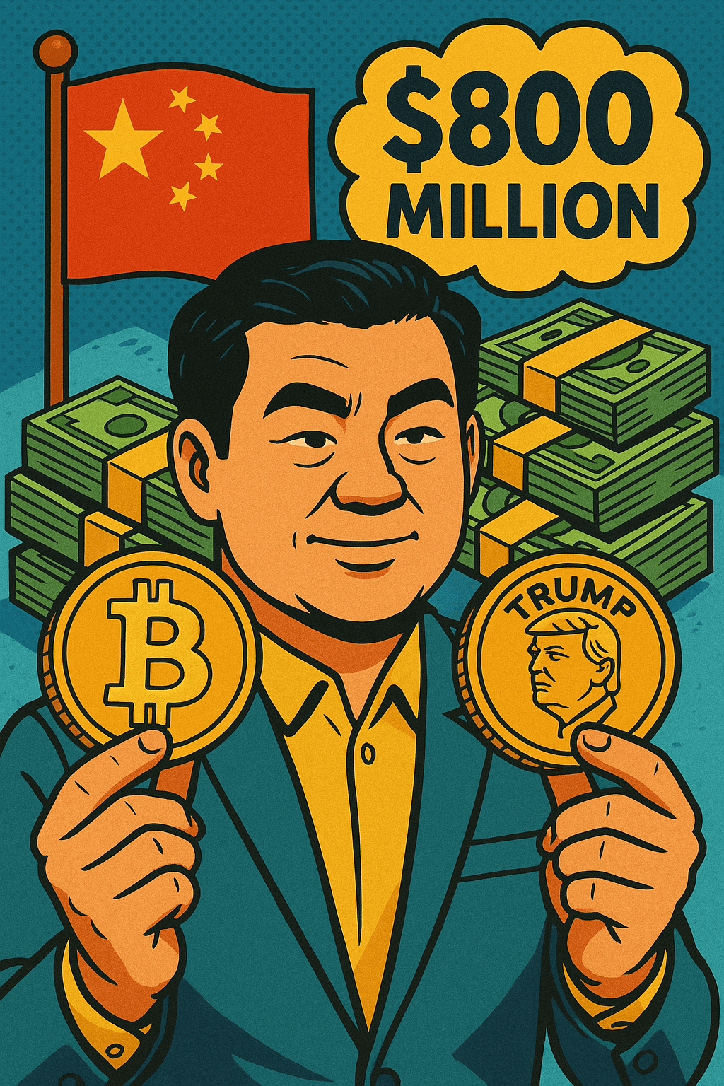 Chinese Clothing Firm Makes Waves With Talk of $800M in Crypto and TrumpCoin Investments