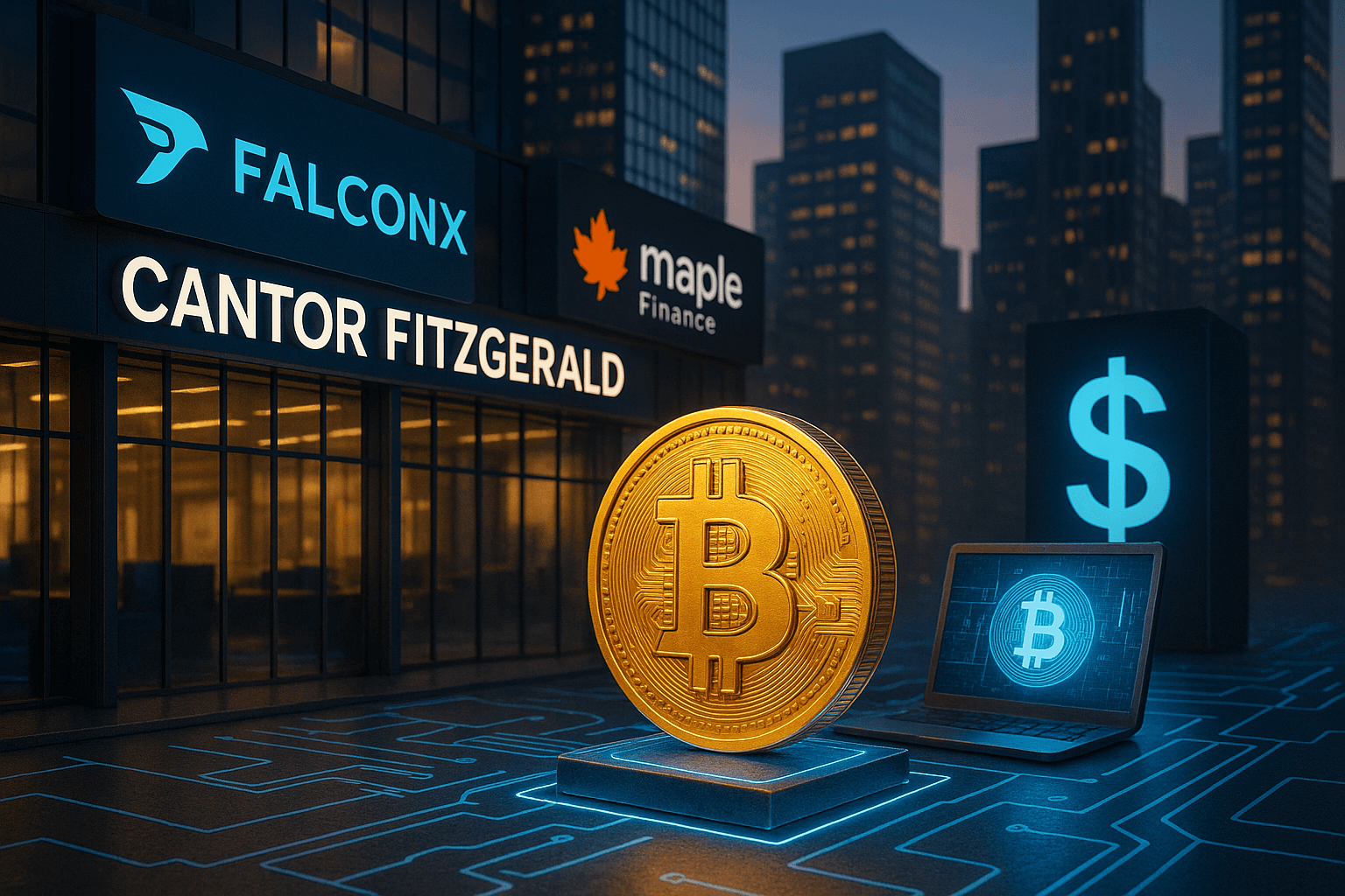 Cantor Fitzgerald Launches $2B Bitcoin Lending Business, Partners With Maple Finance and FalconX