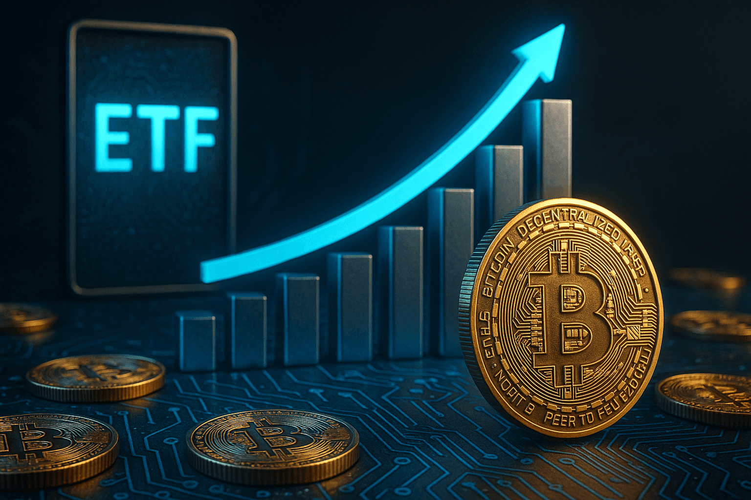 US Bitcoin ETFs See $462M Inflows as BTC Surges Past $73K