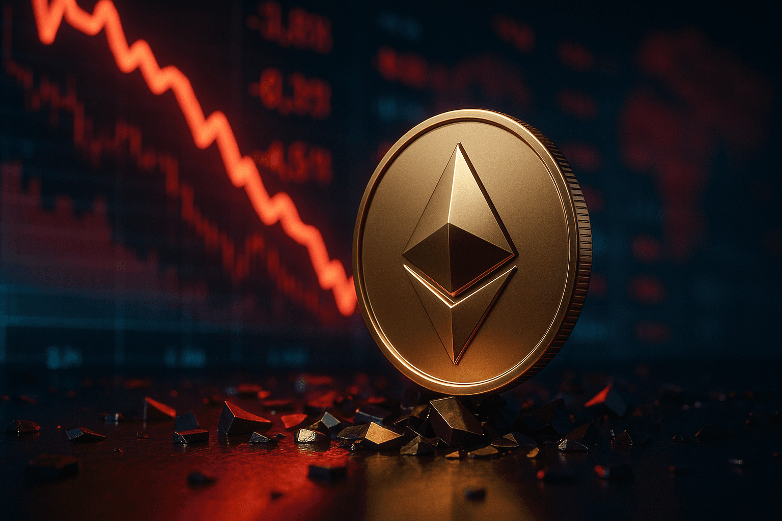 Ether Price Drops 60% From 2025 High as Institutional Adoption of Ethereum Grows