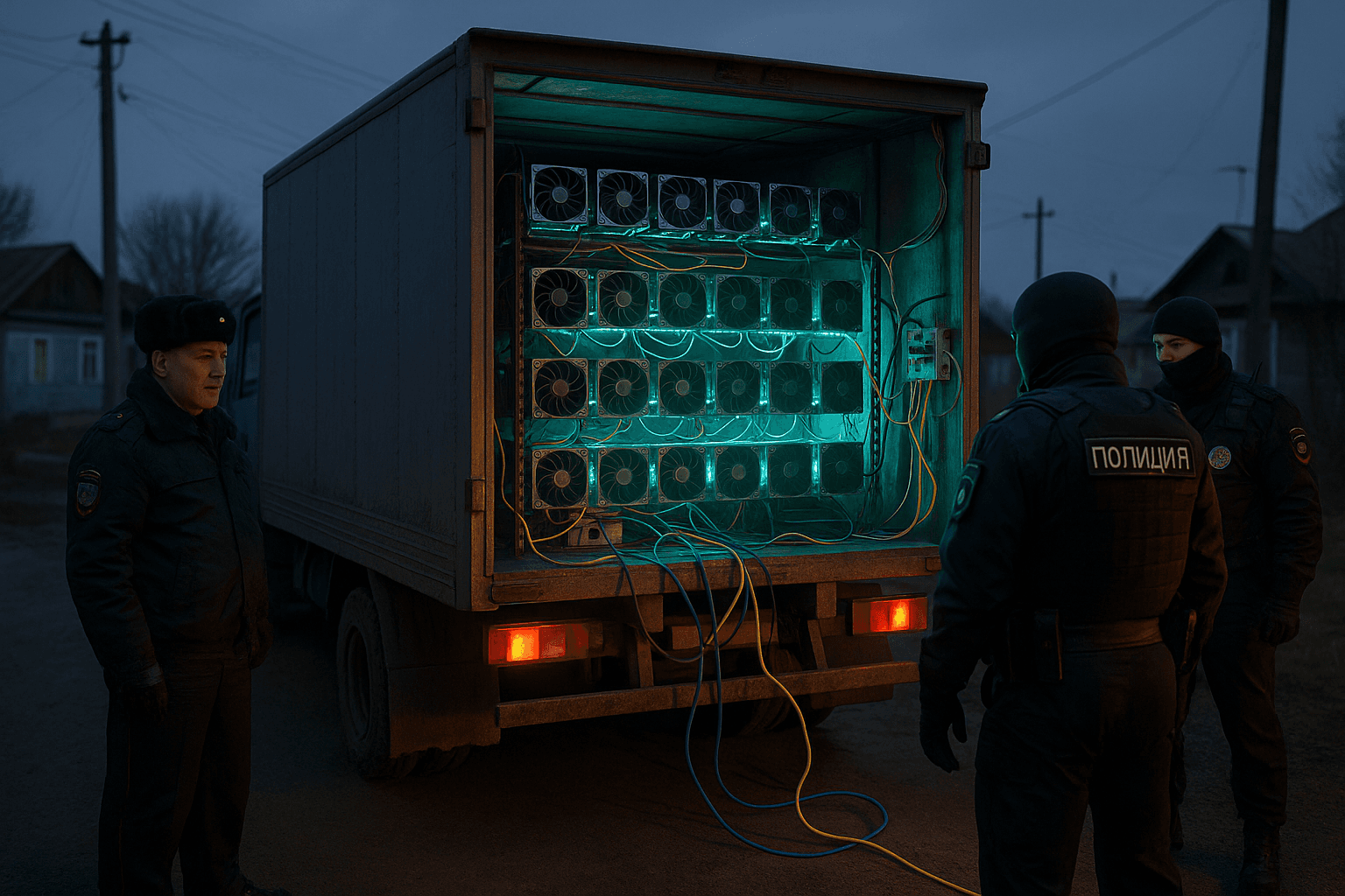 Russian Authorities Bust Truck-Based Crypto Mine Draining Village Power