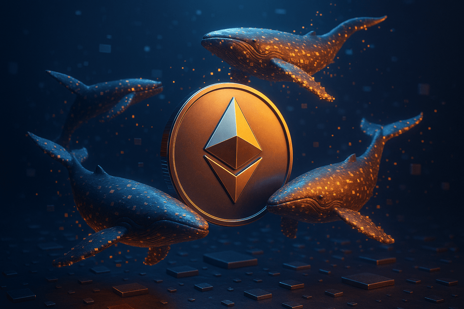 Ethereum Whale Accumulation Grows, But On-Chain Signals Spark Caution