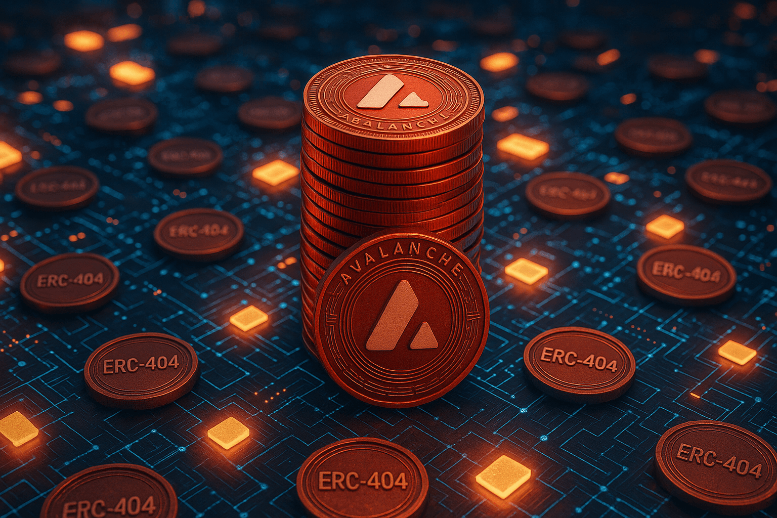 Avalanche Surges Past 1 Million Daily Transactions Amid ERC-404 Token Minting Frenzy
