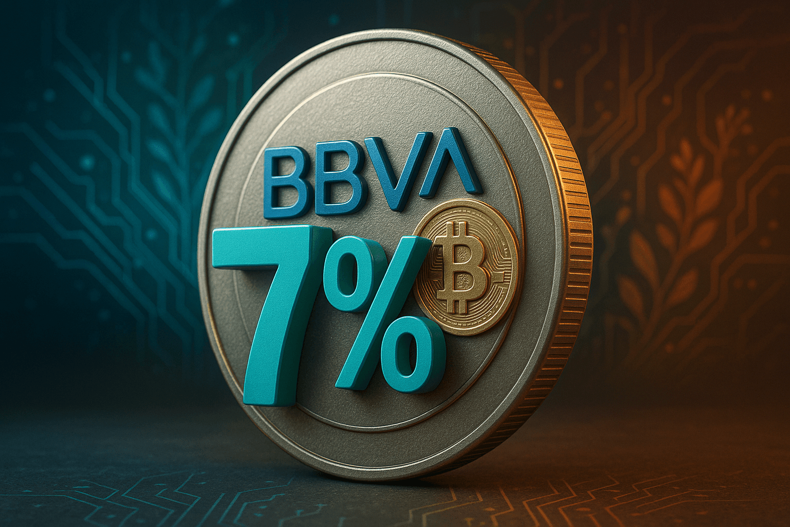BBVA Recommends 7% Crypto Allocation to Affluent Clients as Regulatory Green Light Boosts Adoption