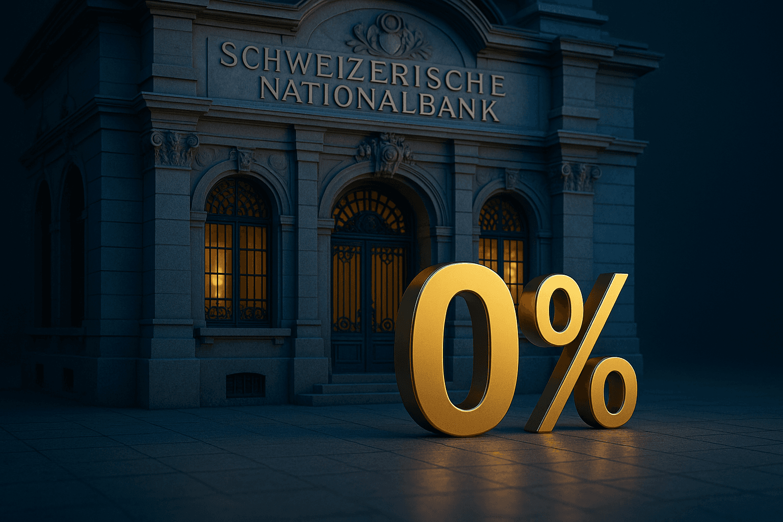Swiss Central Bank Slashes Rates to Zero: What It Means for Bitcoin and Global Markets
