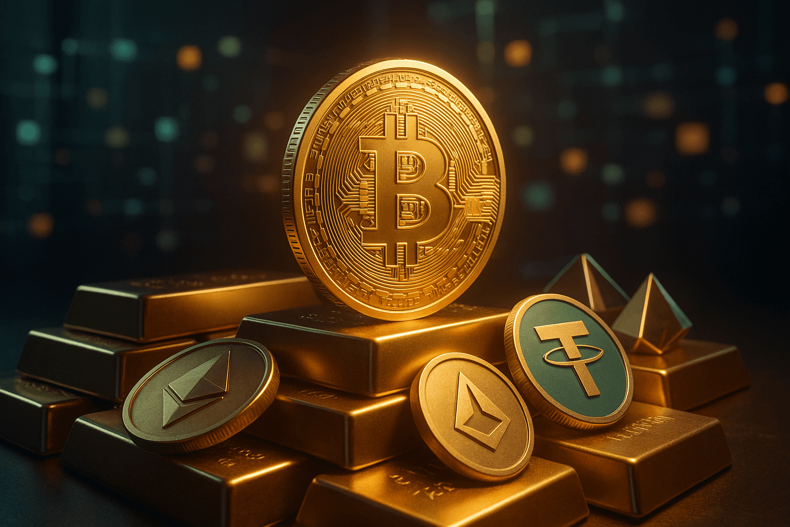 Former Blackstone and Tether Executives Aim to Raise $1B for Multitoken Crypto Treasury