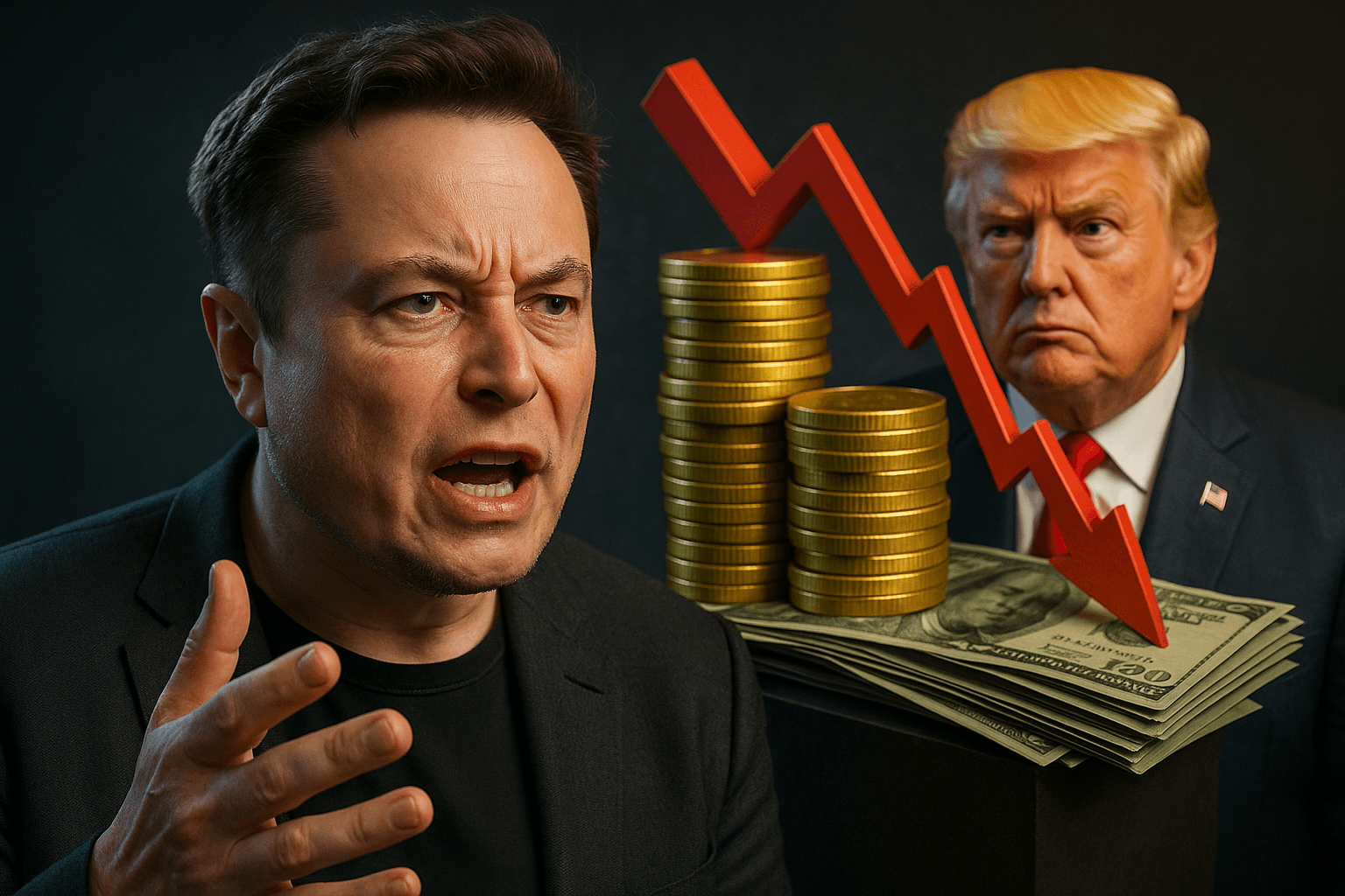 Elon Musk Slams Trump’s Senate Tax Bill as “Insane and Destructive”