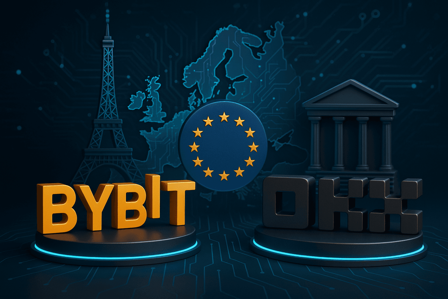 Bybit and OKX Expand Crypto Services in Europe Under MiCA Framework