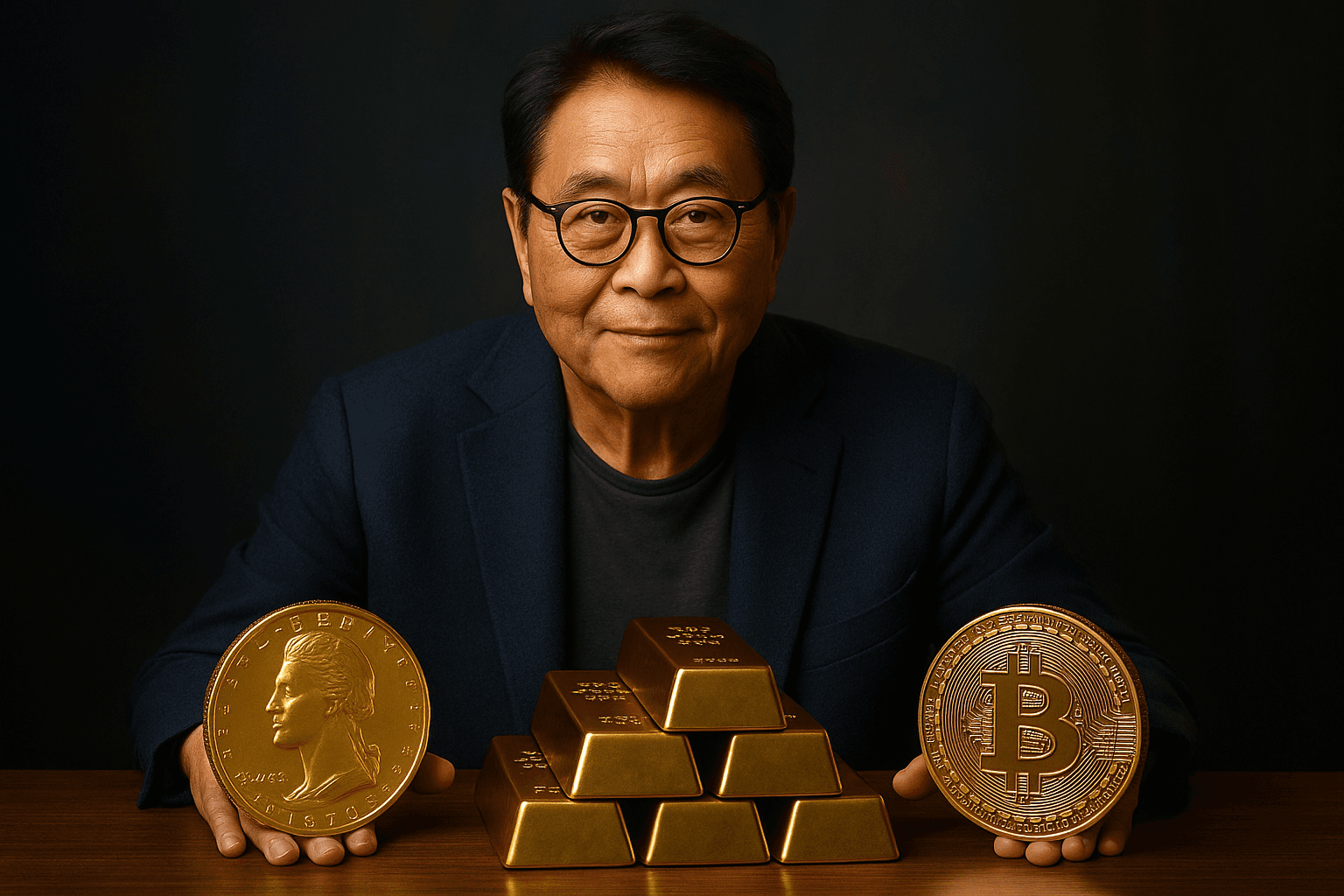 Robert Kiyosaki Endorses Bitcoin, Gold, and Silver as Reliable Safe-Haven Assets