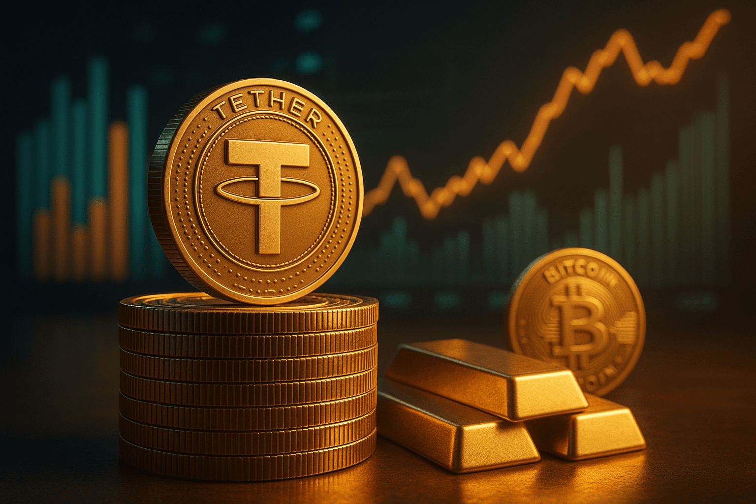 Tether’s Expanding Gold Reserves Now Rival Holdings of Mid-Sized Central Banks