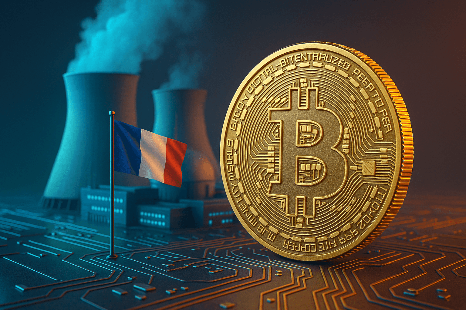 France Plans to Mine Bitcoin Using Surplus Nuclear Energy