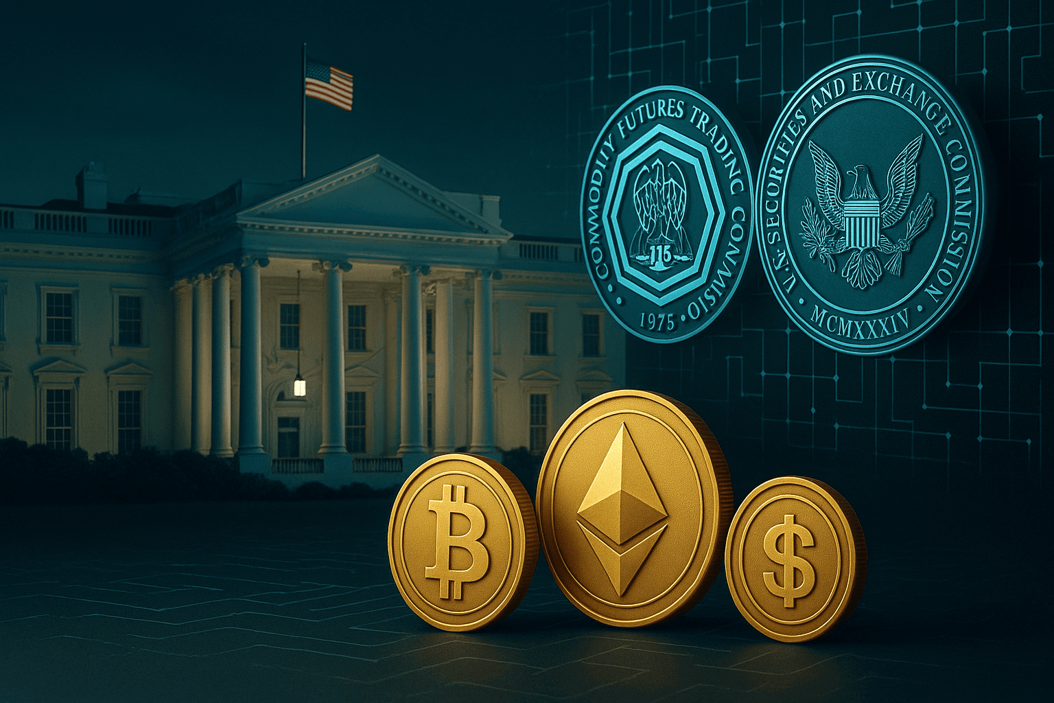 White House Crypto Bill Talks Continue as Stablecoin Debate Remains Unresolved