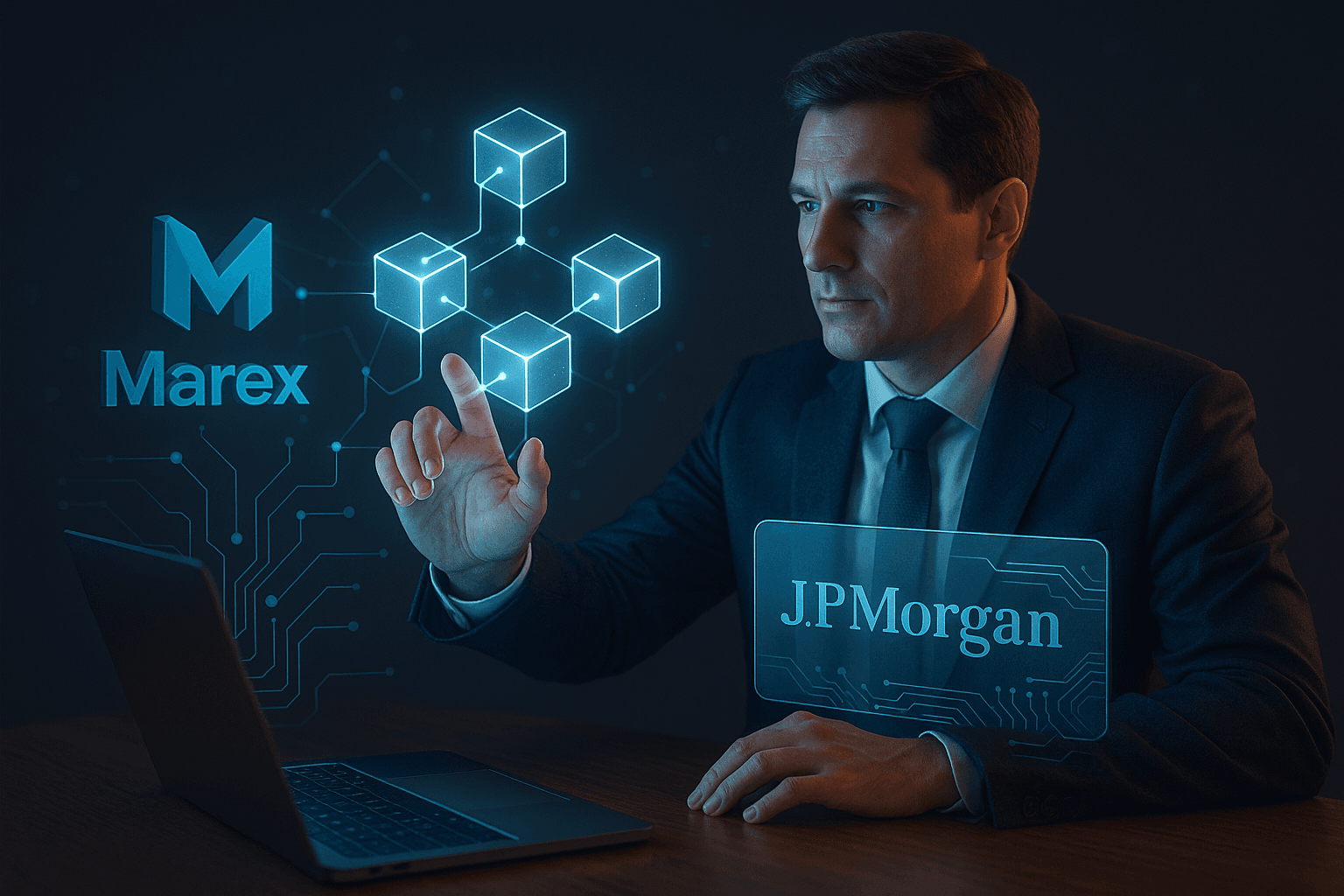 Marex Becomes First Clearing Firm to Integrate JPMorgan’s Kinexys Blockchain Settlement System