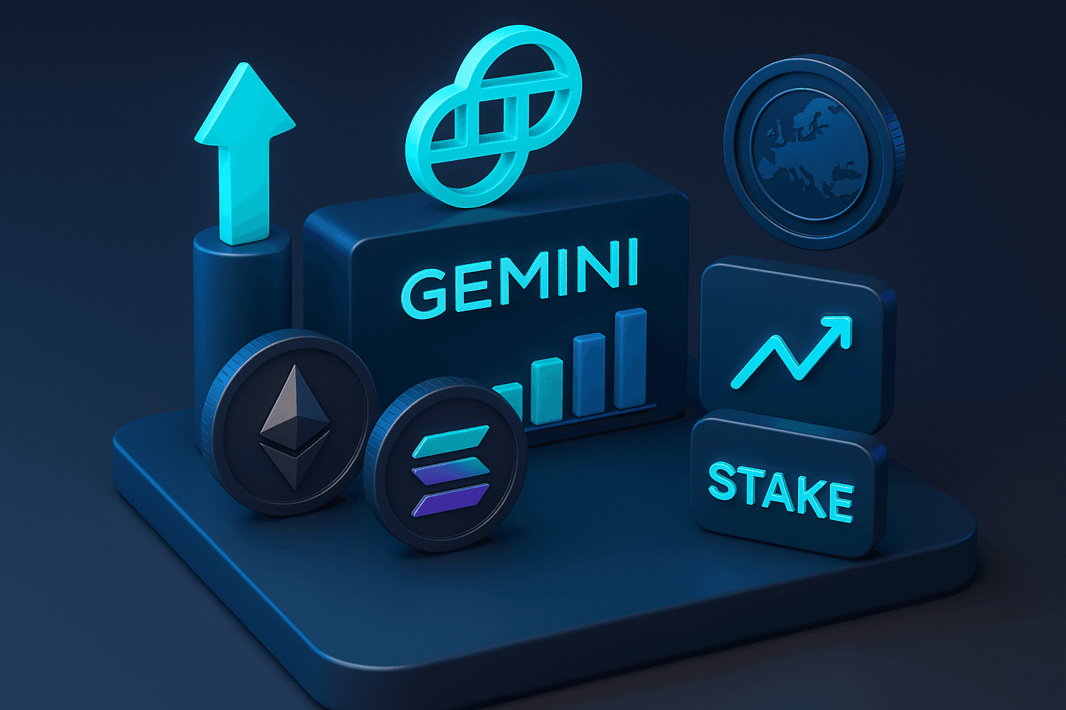 Gemini Expands in Europe With ETH and SOL Staking, USDC Derivatives