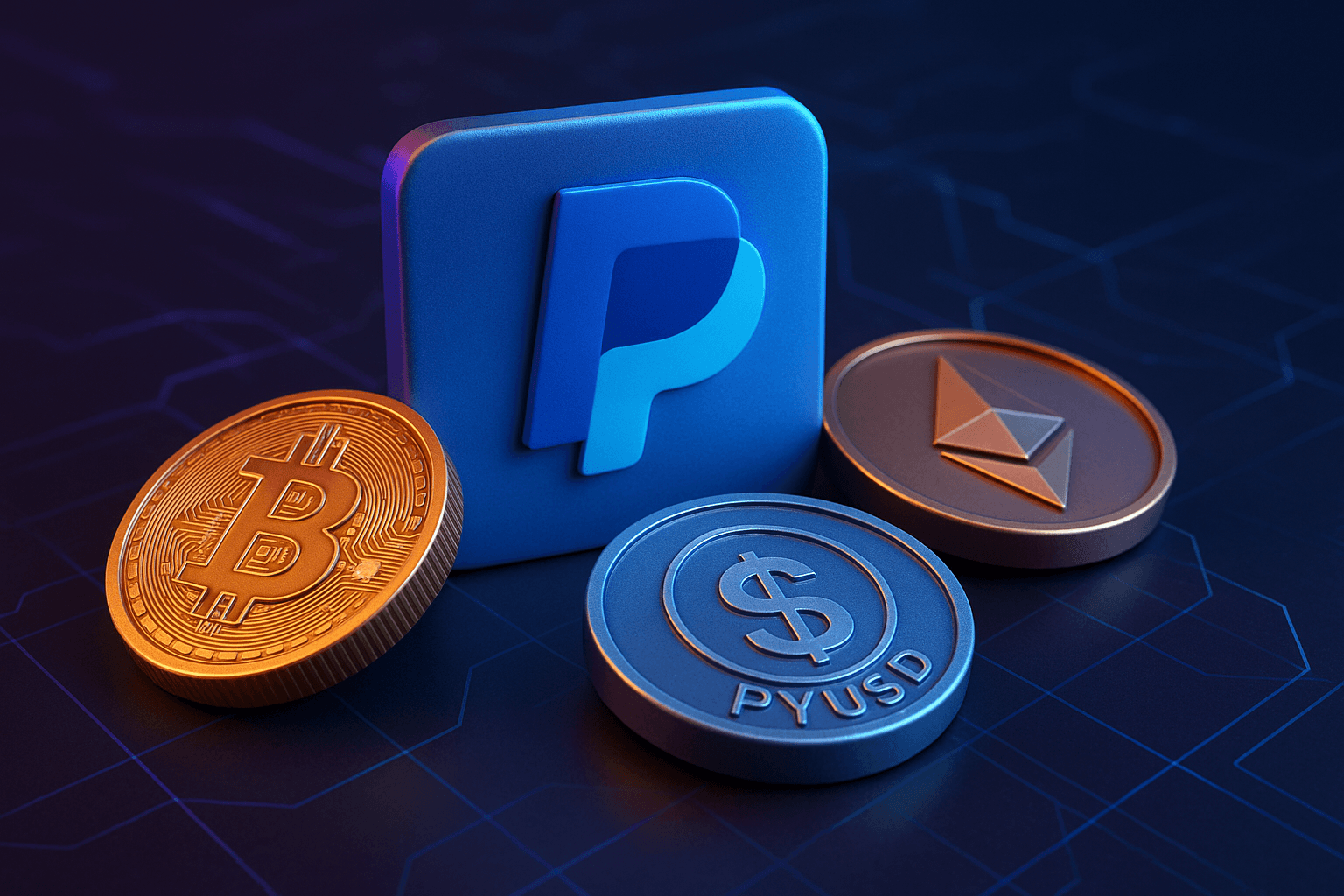 PayPal Expands Peer-to-Peer Payments With Bitcoin, Ethereum and PYUSD