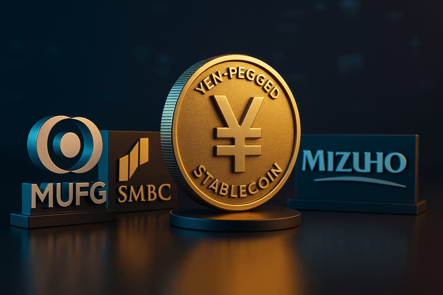 Japanese Mega Banks to Jointly Issue Yen-Pegged Stablecoin: Report