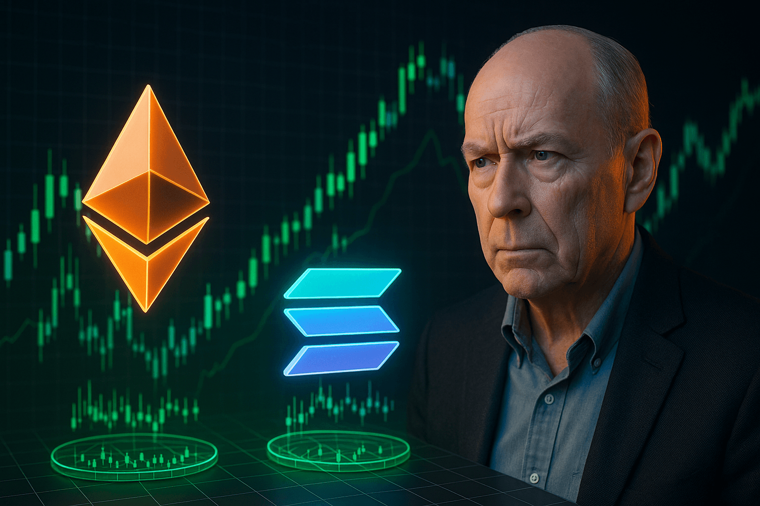 John Bollinger Warns Traders to “Pay Attention Soon” as Ether and Solana Form Bullish Patterns
