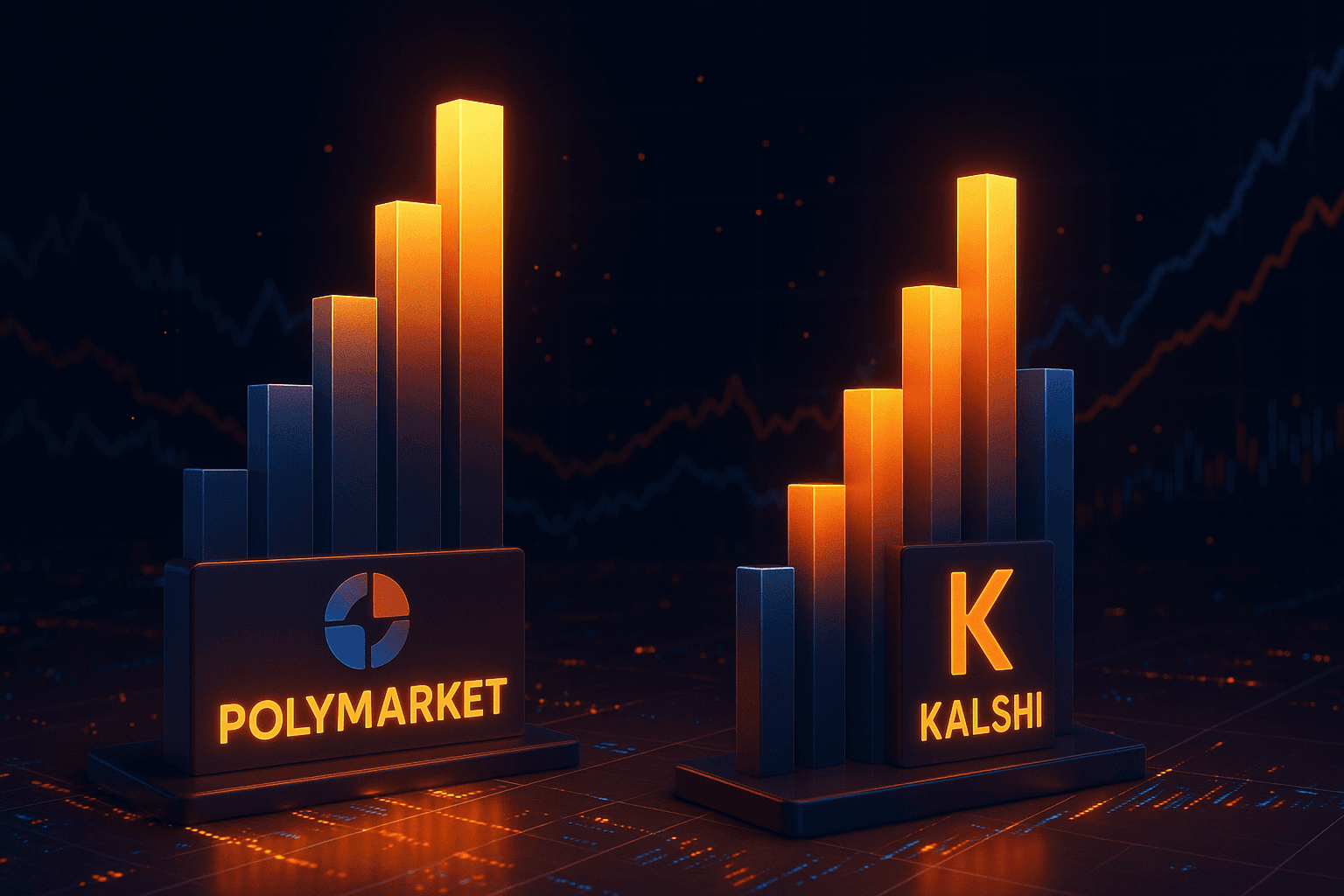 Polymarket Activity Surges to Record Highs as Kalshi Leads with $4.4 Billion Monthly Volume