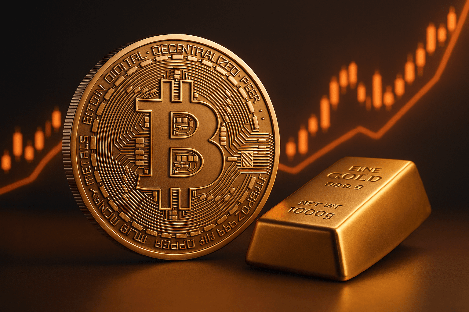 Bitcoin and Gold Relationship Remains Unpredictable for Investors