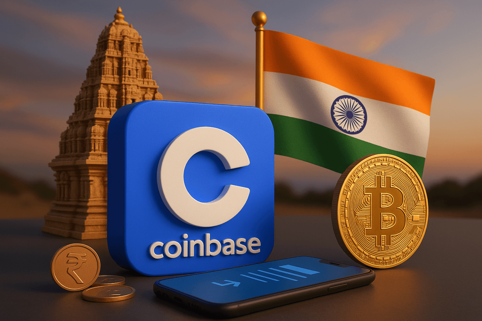 Coinbase Secures Indian Regulatory Approval to Acquire Stake in CoinDCX