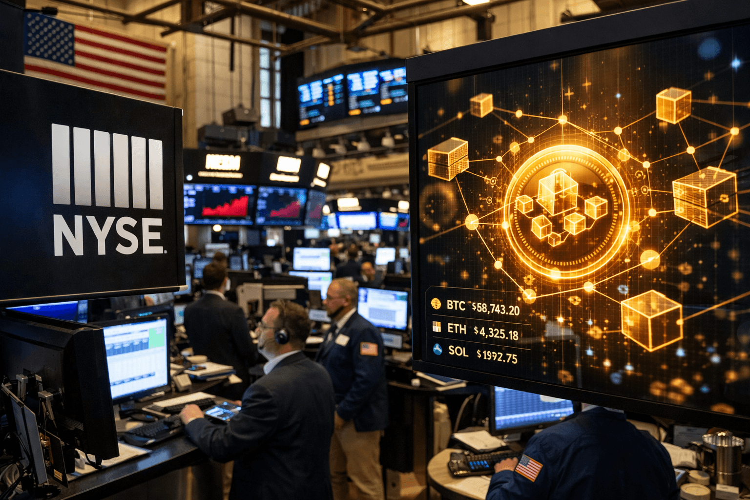 NYSE Explores 24/7 Blockchain Platform for Tokenized Stocks and ETFs