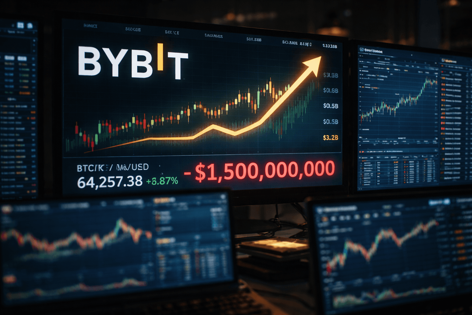 Bybit Market Share Rises in 2025 Despite Record $1.5 Billion Crypto Hack