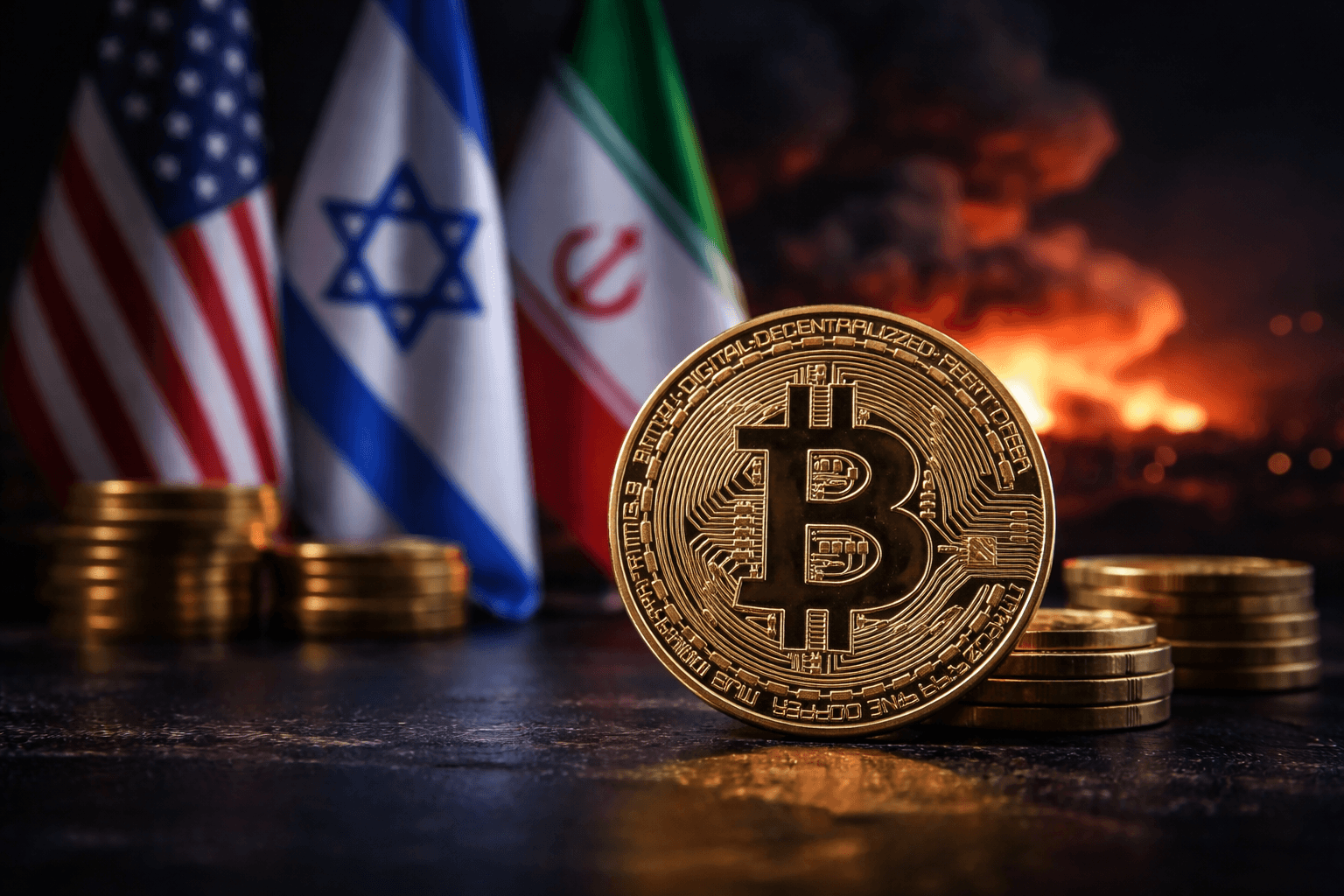 Bitcoin Falls Toward $63,000 After U.S. and Israel Strike Iran