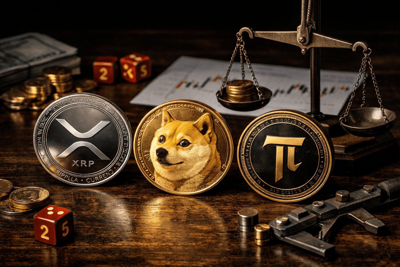 Leverage Builds on XRP, DOGE, TAO as Liquidation Risks Intensify
