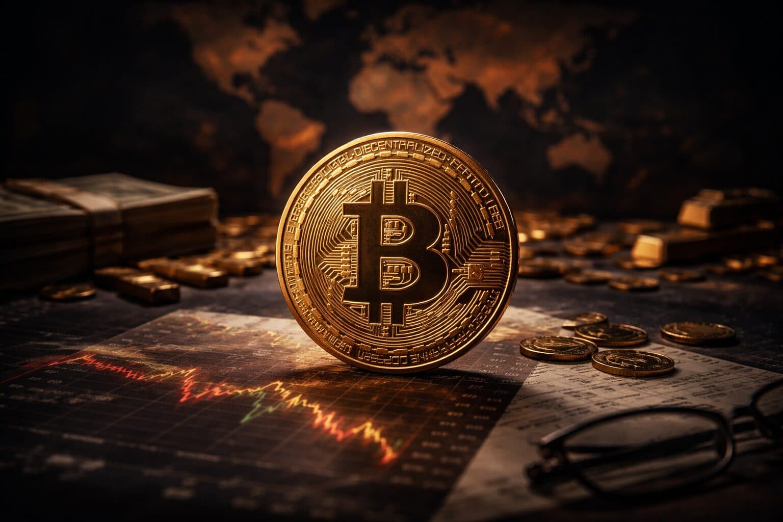 Bitcoin Faces Pressure as Geopolitical Tensions and Credit Market Strains Weigh on Prices