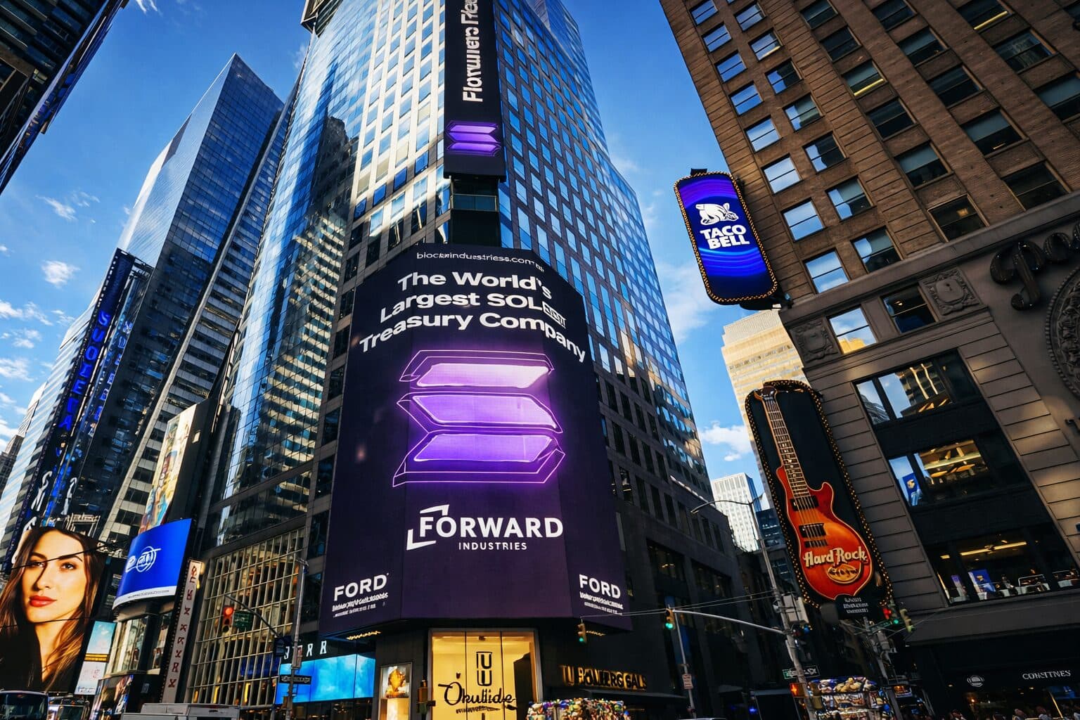 Forward Industries Uses Solana Treasury to Fund Share Buyback via Crypto-Backed Loan