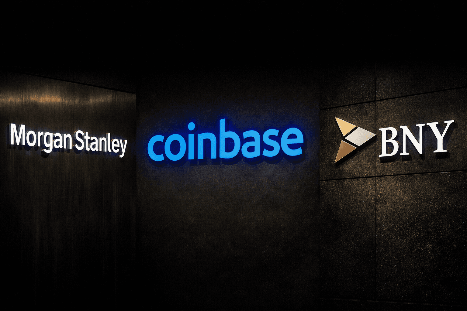 Morgan Stanley Selects Coinbase and BNY Mellon for Bitcoin ETF Custody