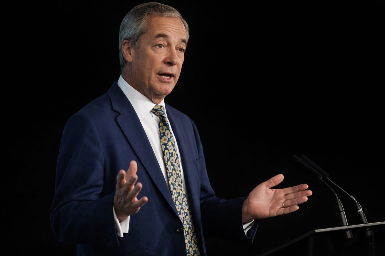 Nigel Farage Takes Stake in UK Bitcoin Treasury Firm Stack BTC