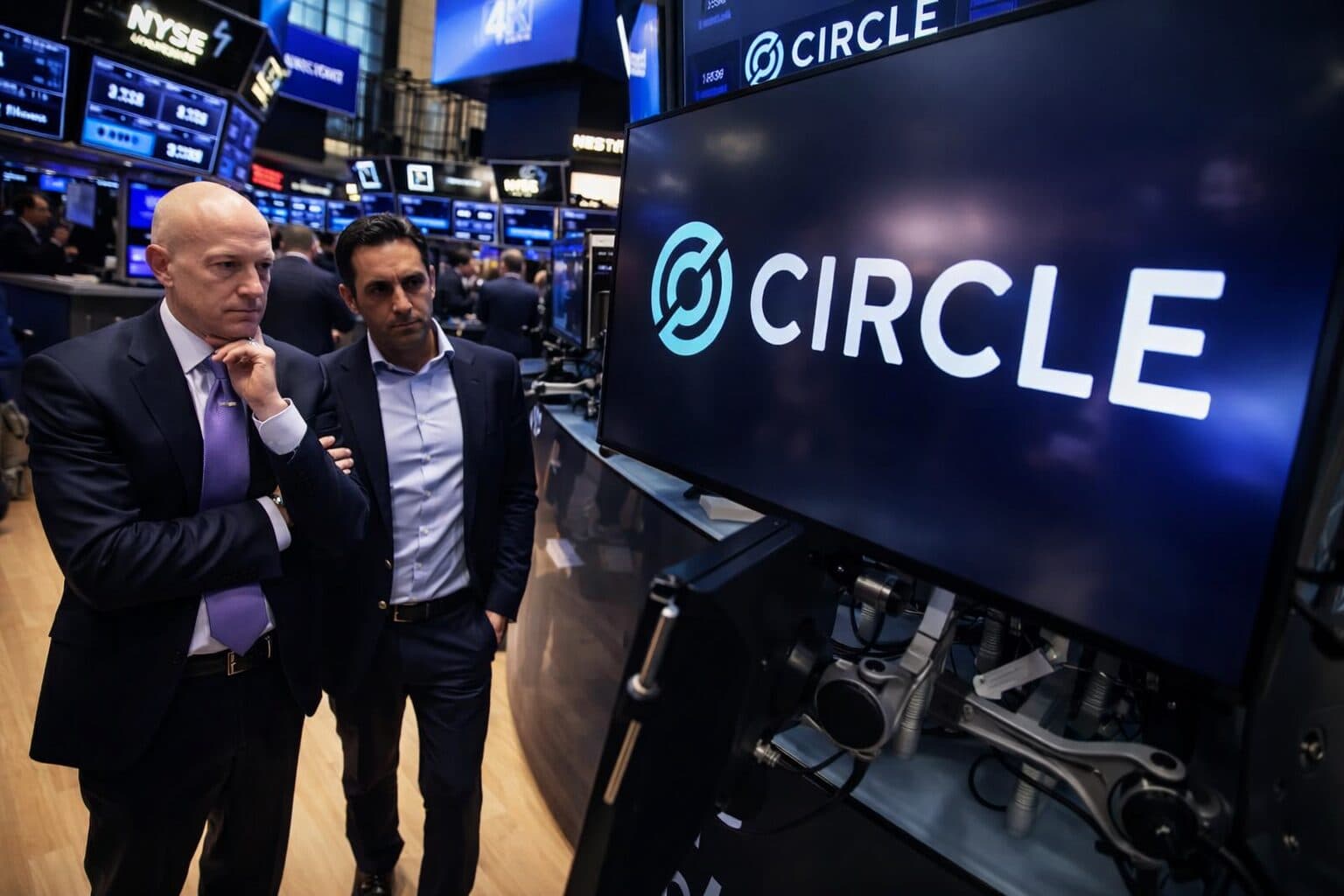 Circle Leads Crypto Stocks With 30% Gain as Stablecoin Growth Drives Performance
