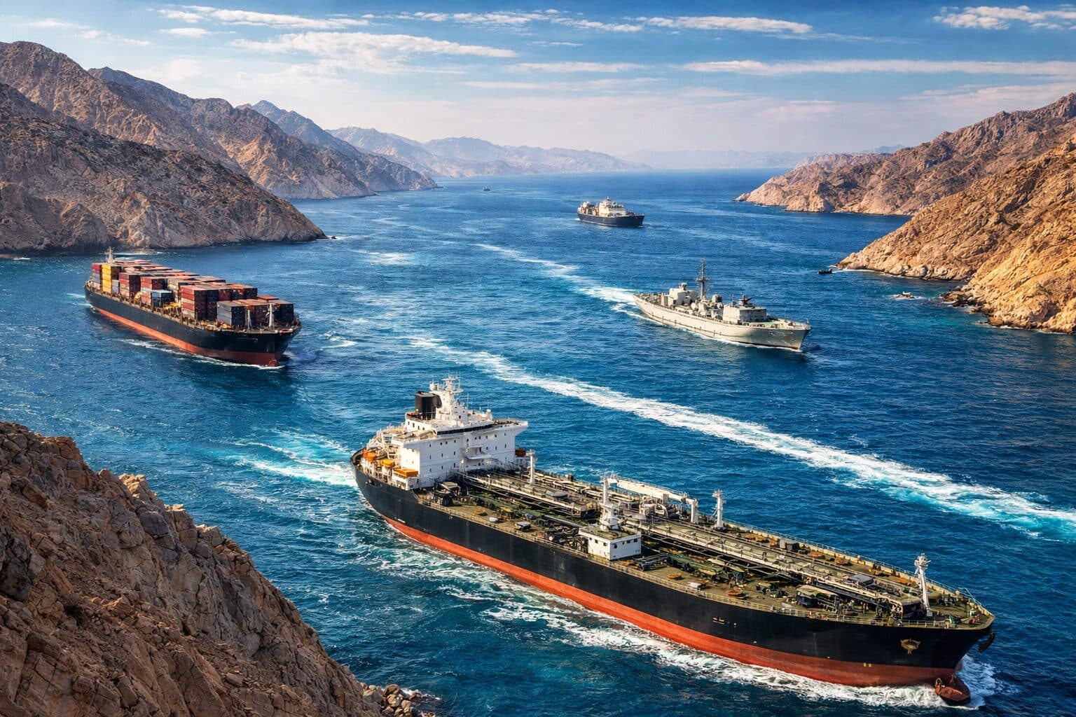 Crypto Scammers Target Ships Near Strait of Hormuz With Fake Clearance Fee Demands