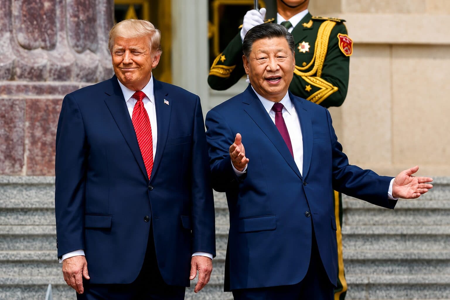 Trump-Xi Summit Puts Taiwan, Trade and Iran at Center of High-Stakes Beijing Talks
