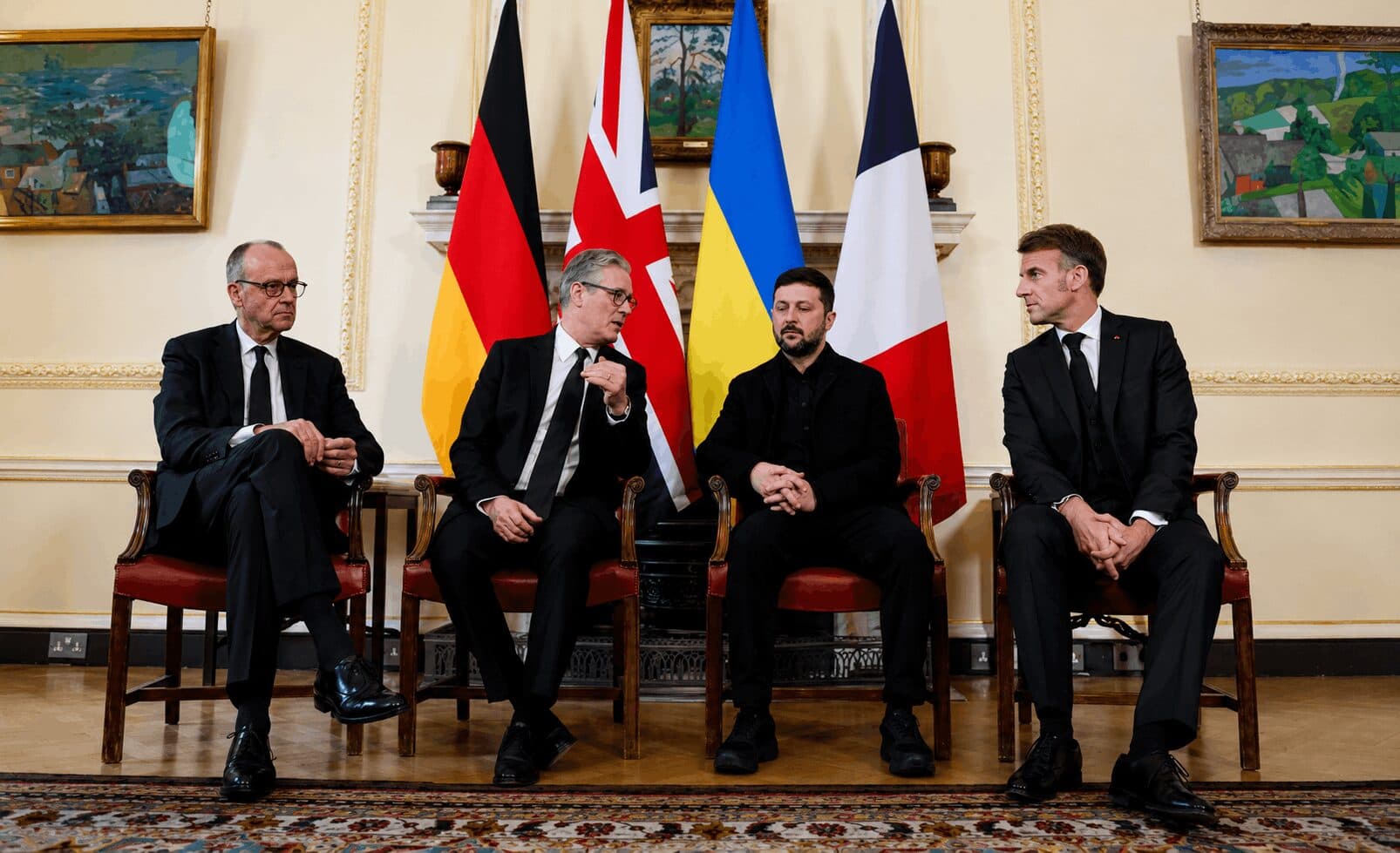 European Leaders Back Zelensky’s Push for Direct Ukraine-Russia Peace Talks