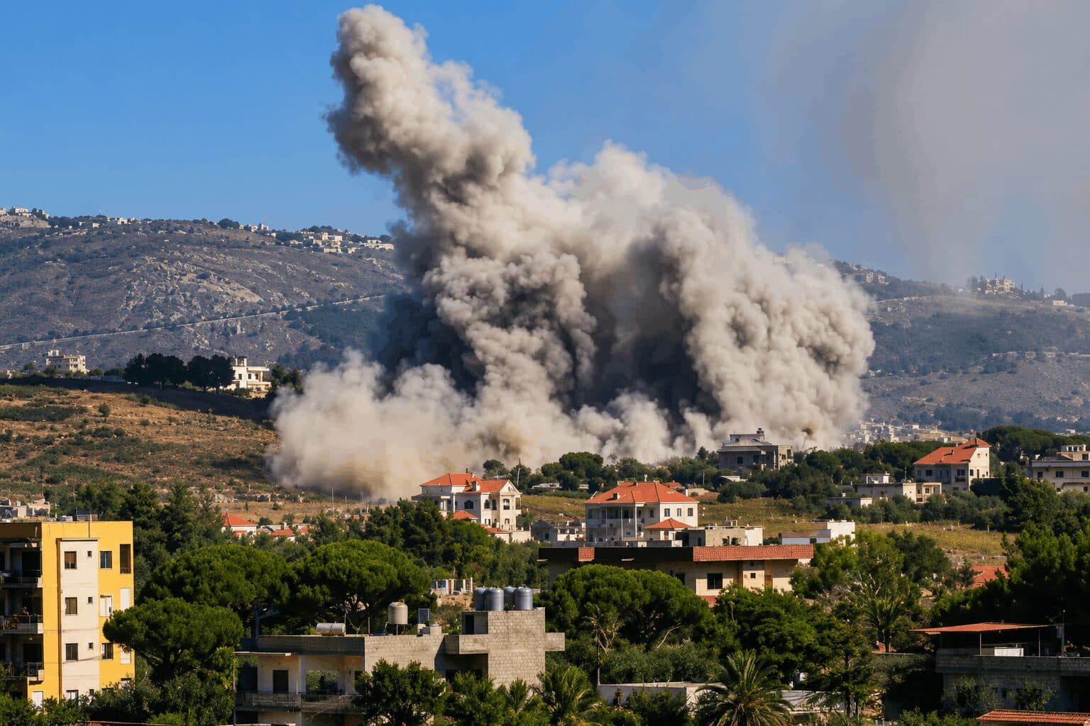Israeli Strikes Kill 10 in Lebanon Hours After Ceasefire Agreement