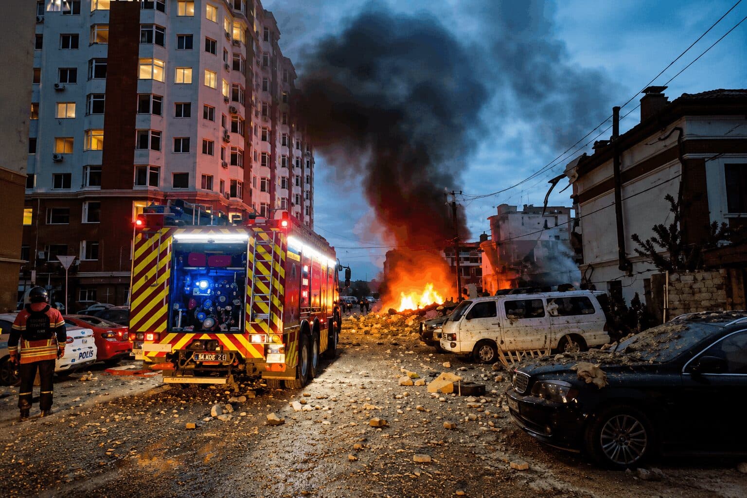 Russian Missile and Drone Attacks Kill Nine Across Ukraine Amid Fears of Larger Assault