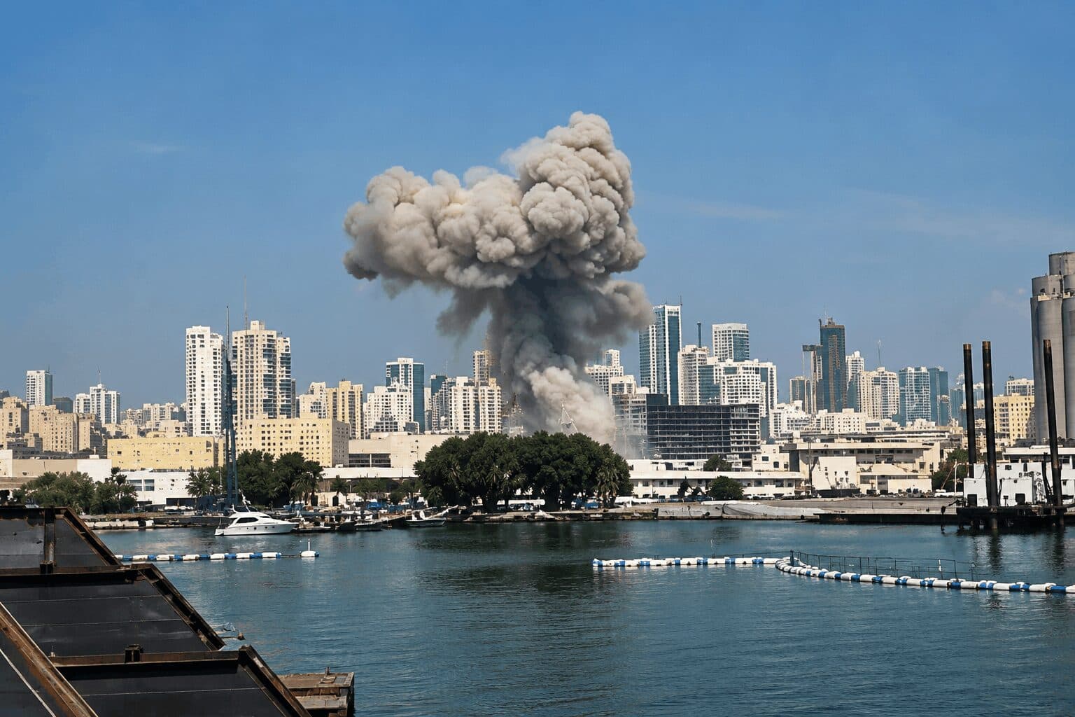 US Strikes Iranian Military Targets as Tehran Launches Retaliatory Air Base Attack