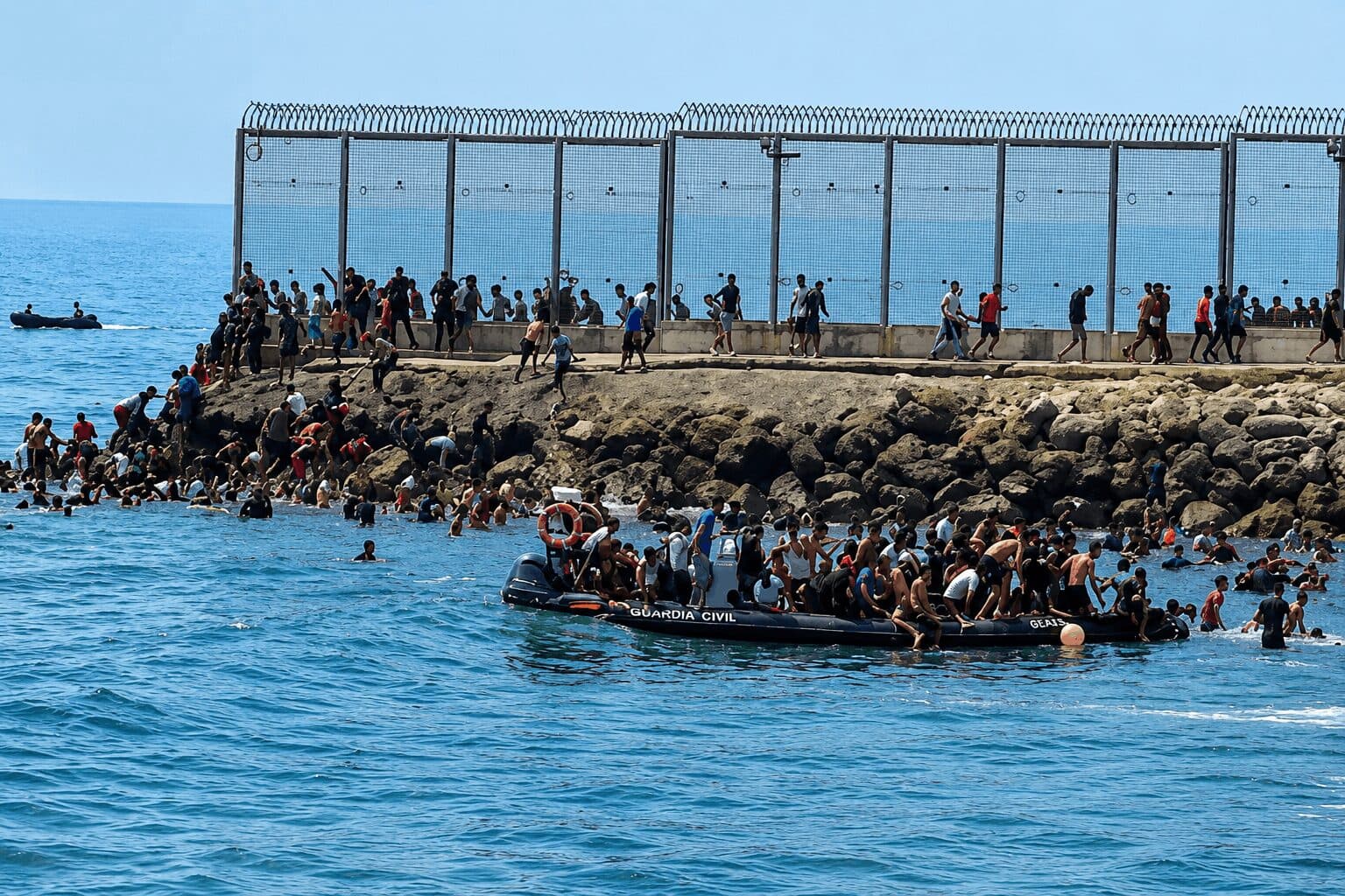 At Least 18 Dead as Nearly 50,000 Migrants Cross Into Spain’s Ceuta
