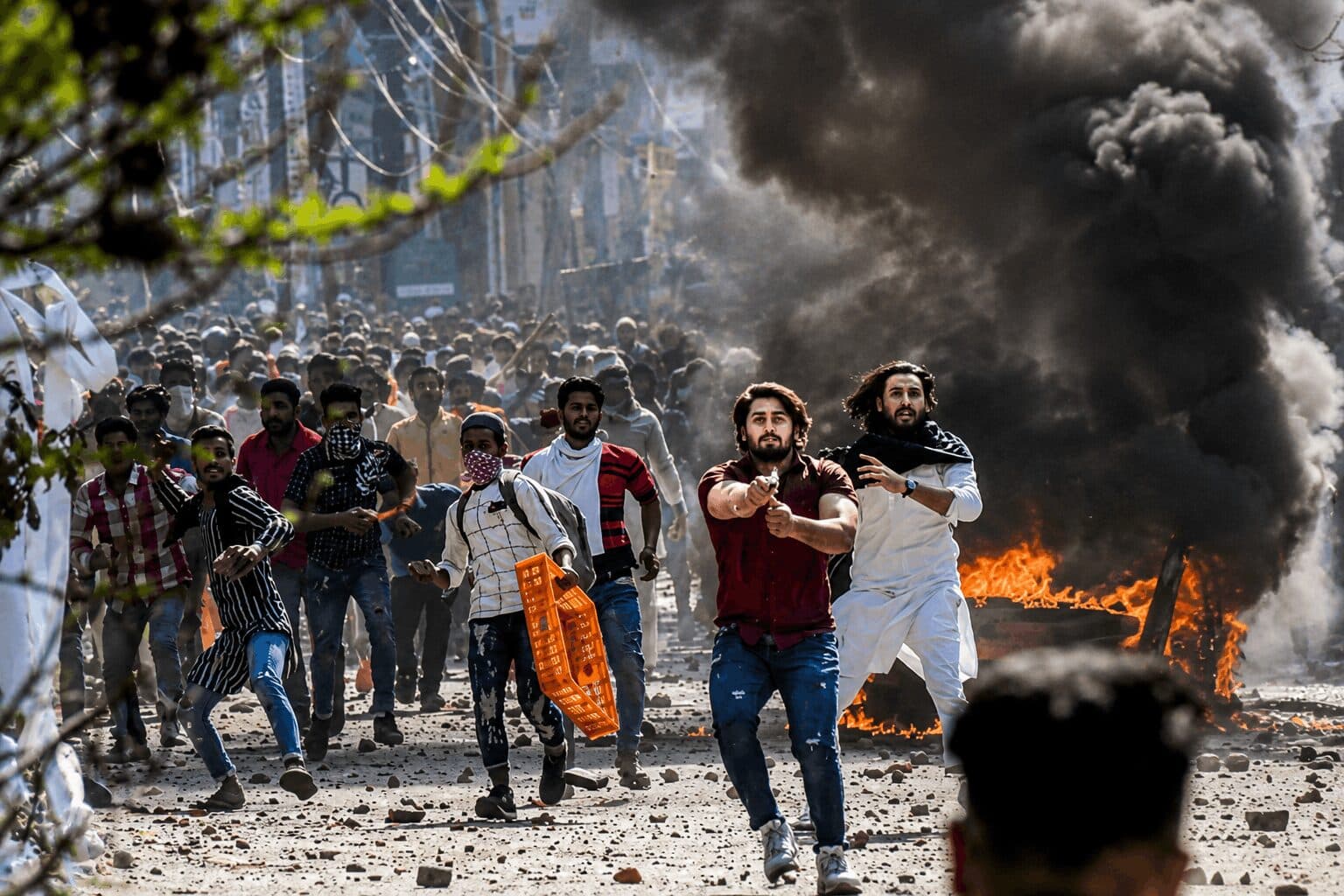 Delhi Protests Turn Violent as Youth Demand Education Minister’s Resignation