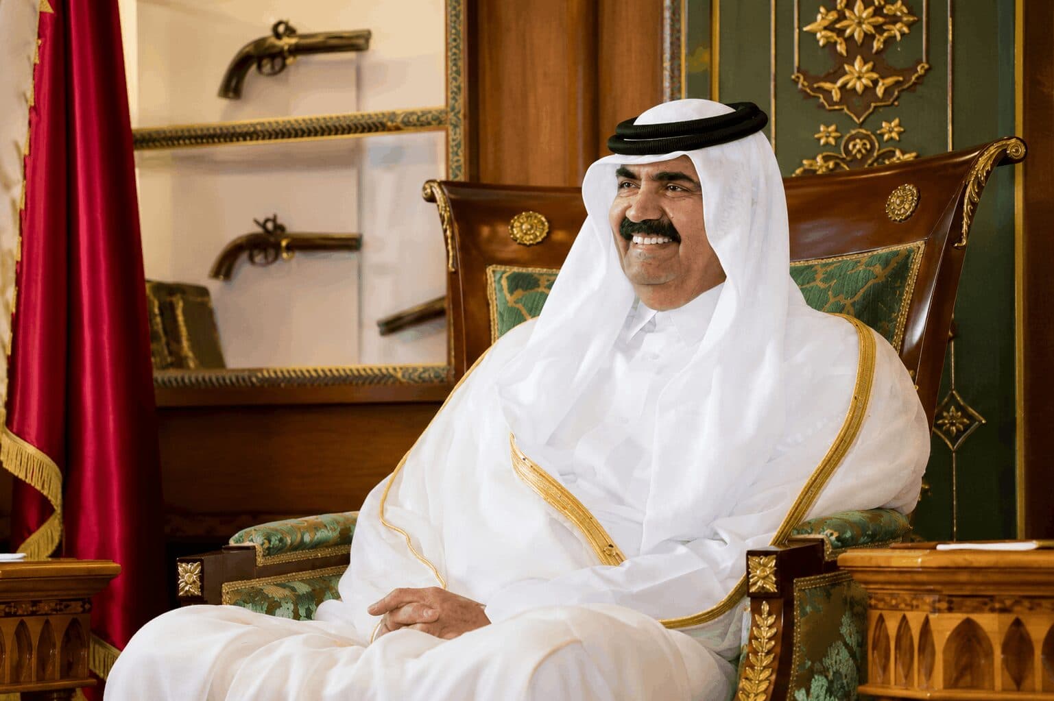 Former Qatar Emir Sheikh Hamad bin Khalifa Al Thani Dies at 74