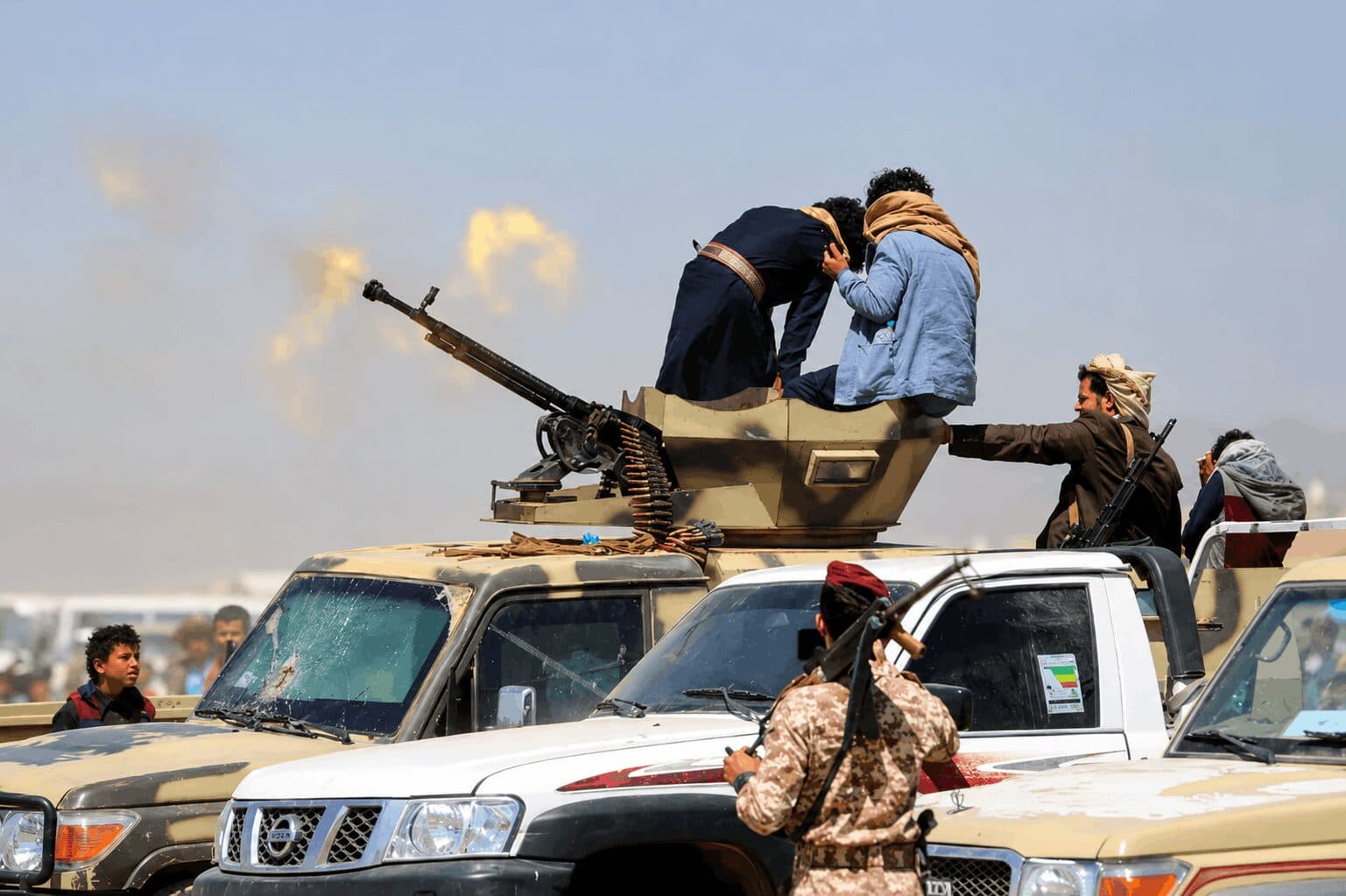 Iran Sent IRGC Commanders and Missile Gear to Houthis as US Strikes Iran for 13th Straight Night