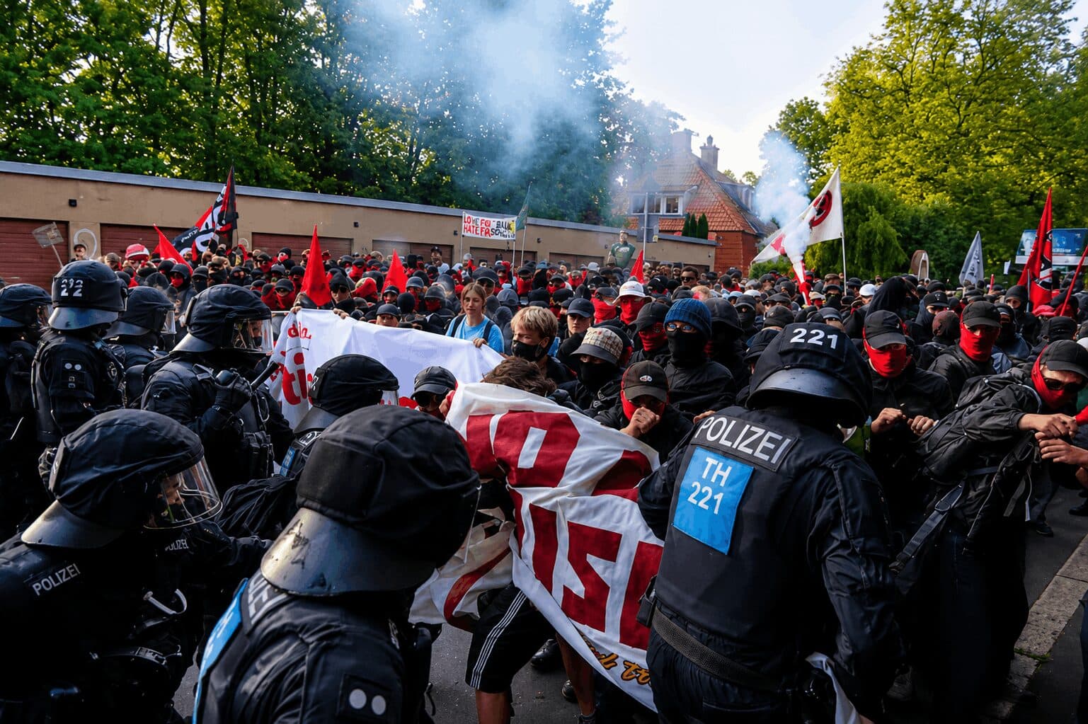 Thousands Protest As Germany’s Far-Right AfD Holds Party Conference In Erfurt
