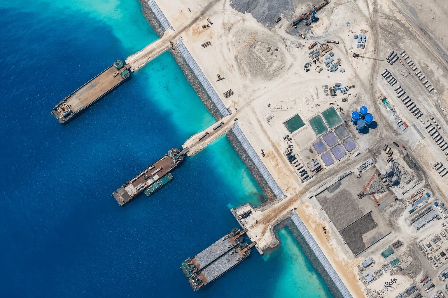 China Completes First Phase of Man-Made Island on Disputed Antelope Reef